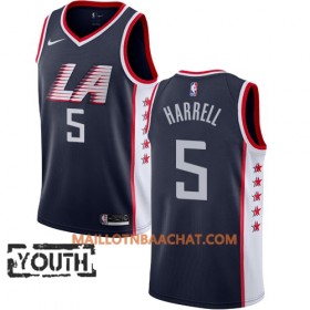 Maillot NBA Los Angeles Clippers Montrezl Harrell 5 2018-19 Nike City Edition Navy Swingman - Enfant